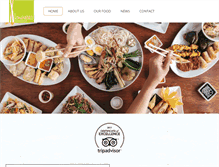 Tablet Screenshot of lemongrassrestaurants.com